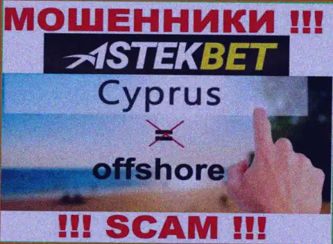 Будьте очень бдительны мошенники AstekBet расположились в офшорной зоне на территории - Кипр