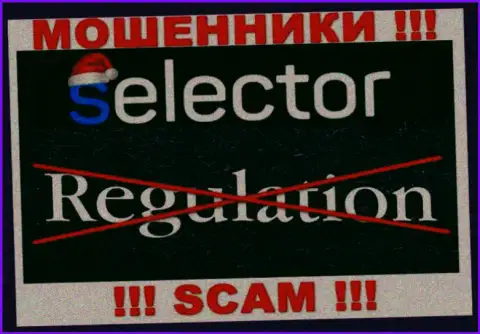 Имейте в виду, контора SelectorCasino не имеет регулятора - это ШУЛЕРА !!!