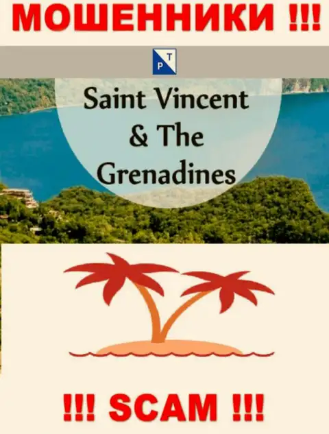 Оффшорные internet лохотронщики Plaza Trade прячутся тут - Saint Vincent and the Grenadines