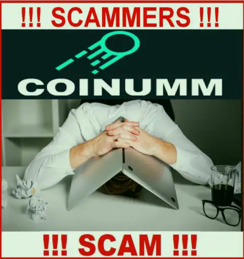 BE CAREFUL, Coinumm OÜ haven't regulator - definitely scammers