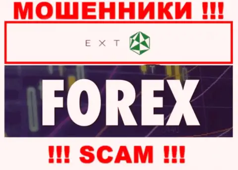 Forex - область деятельности internet лохотронщиков EXT