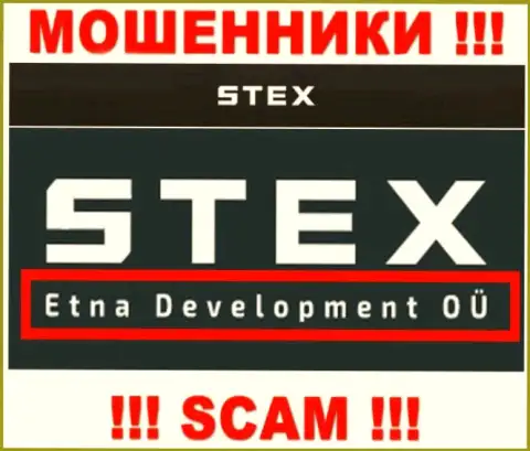 На ресурсе Stex говорится, что Етна Девелопмент ОЮ - это их юр лицо, однако это не обозначает, что они добропорядочны