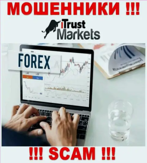 Не нужно работать с мошенниками Trust Markets, род деятельности которых Форекс