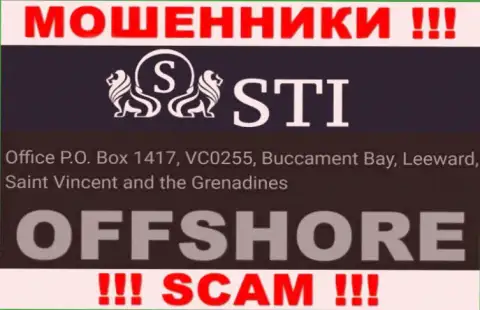 СтокТрейдИнвест Лтд - это преступно действующая компания, пустила корни в офшоре Office P.O. Box 1417, VC0255, Buccament Bay, Leeward, Saint Vincent and the Grenadines, будьте внимательны