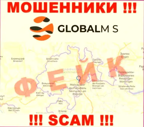 GlobalM-S Com - это ЛОХОТРОНЩИКИ !!! На своем web-ресурсе представили липовые данные об их юрисдикции