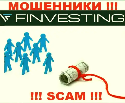 Не рекомендуем соглашаться взаимодействовать с internet обманщиками Finvestings, украдут финансовые вложения