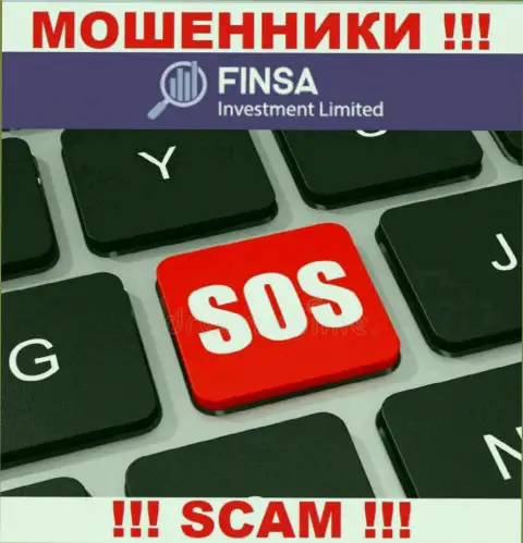 Не надо сдаваться в случае грабежа со стороны Finsa Investment Limited, Вам попробуют помочь