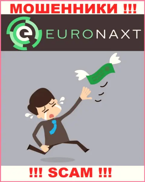 Обещания получить заработок, работая совместно с брокерской организацией EuroNaxt Com - это РАЗВОД ! БУДЬТЕ КРАЙНЕ ВНИМАТЕЛЬНЫ ОНИ МОШЕННИКИ