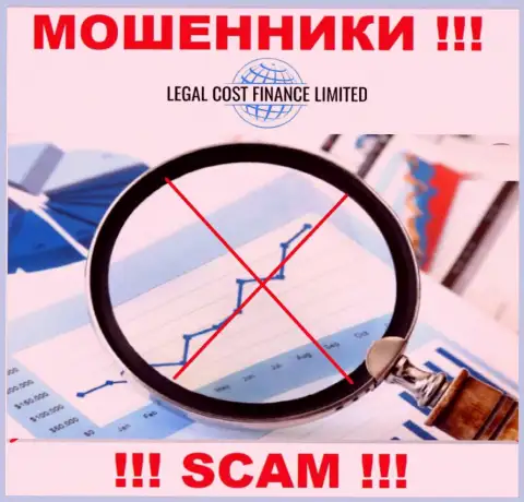 Legal Cost Finance Limited работают противозаконно - у указанных обманщиков не имеется регулятора и лицензии, будьте крайне внимательны !!!