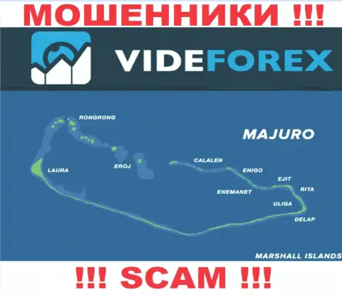 Компания ВайдФорекс Ком зарегистрирована довольно далеко от клиентов на территории Majuro, Marshall Islands