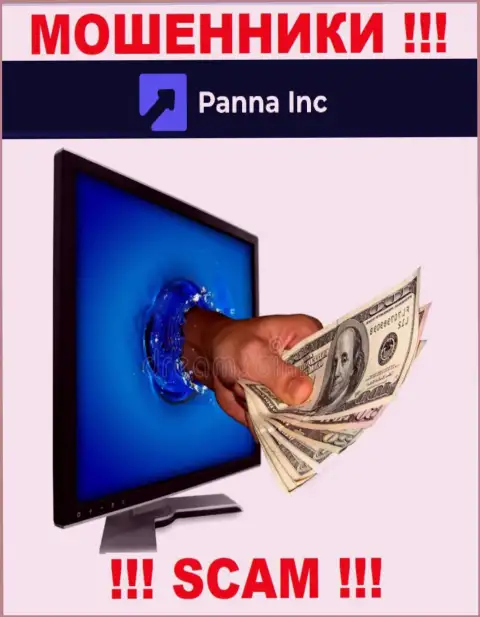 Не рекомендуем соглашаться взаимодействовать с компанией Panna Inc - обчистят кошелек