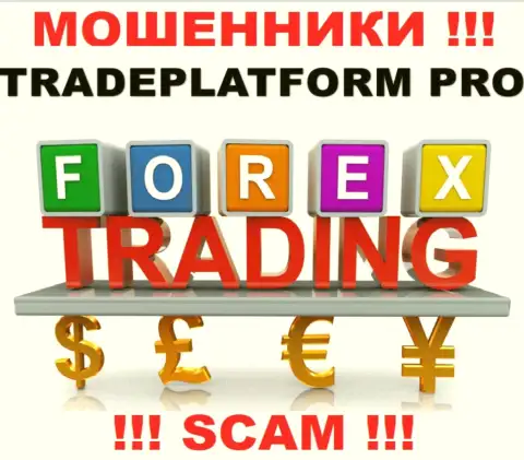 Не верьте, что деятельность TradePlatformPro в направлении Форекс легальна