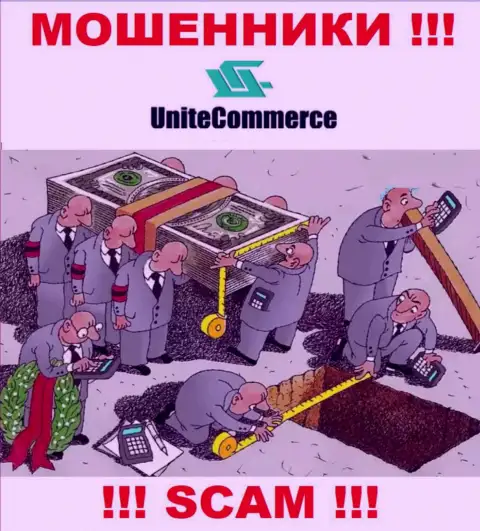 Вы ошибаетесь, если вдруг ожидаете доход от взаимодействия с конторой Unite Commerce - это ЖУЛИКИ !!!