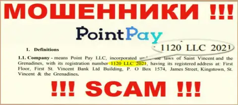 1120 LLC 2021 - это номер регистрации интернет мошенников ПоинтПэй, которые НАЗАД НЕ ВЫВОДЯТ ВКЛАДЫ !