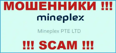 Руководством Mineplex PTE LTD является контора - Mineplex PTE LTD