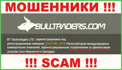 Financial Services Authority (FSA) - это регулятор-мошенник, который крышует противоправные деяния Bull Traders