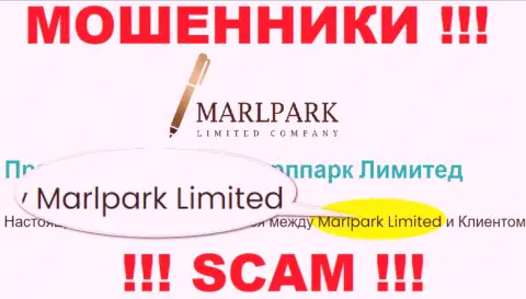 Избегайте internet разводил MARLPARK LIMITED - присутствие данных о юридическом лице Марлпарк Лимитед не сделает их честными