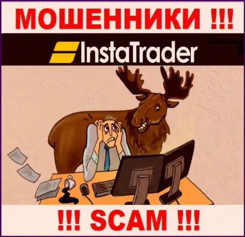 InstaTrader это интернет-мошенники ! Не нужно вестись на призывы дополнительных вкладов