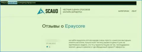 Отзыв лоха, финансовые средства которого осели в компании Е Пей Кор - ЛОХОТРОНЩИКИ !